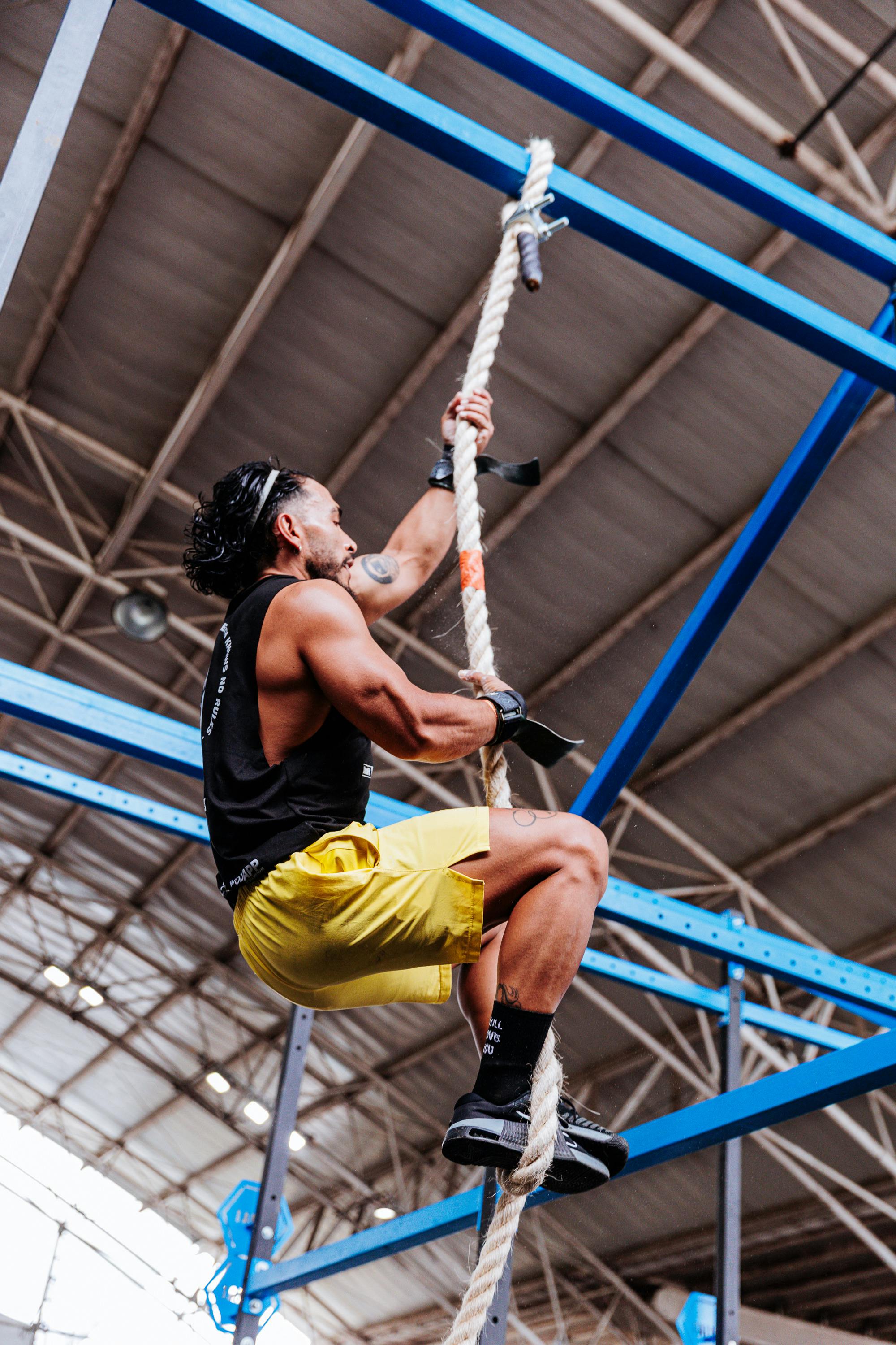 Climbing and abseiling activities